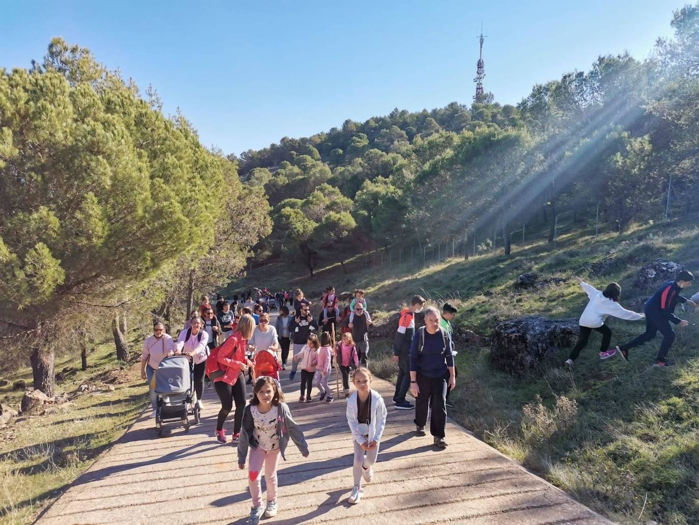 La AMPA del Romero Muñoz ha celebrado su ruta-convivencia número XII