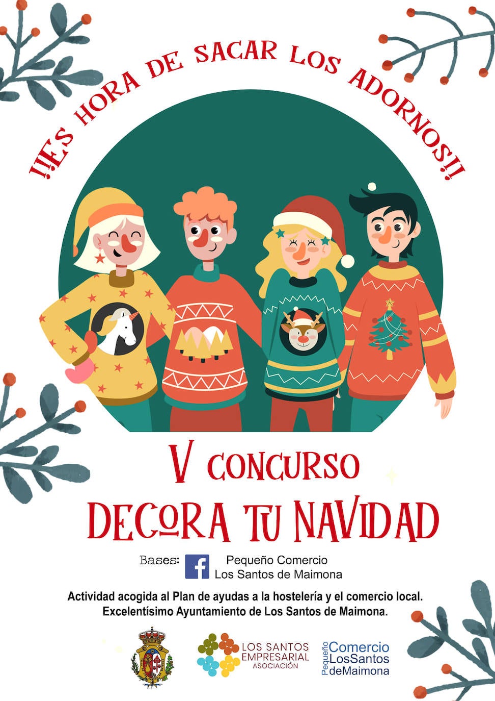 El pequeño comercio convoca el V concurso 'Decora tu Navidad'