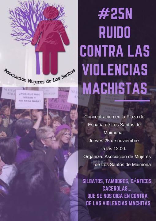 La Asociación de Mujeres convoca una concentración por el 25N