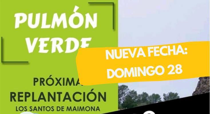 Este domingo 28 'Pulmón Verde' organiza una replantación de árboles en la Sierra de San Cristóbal