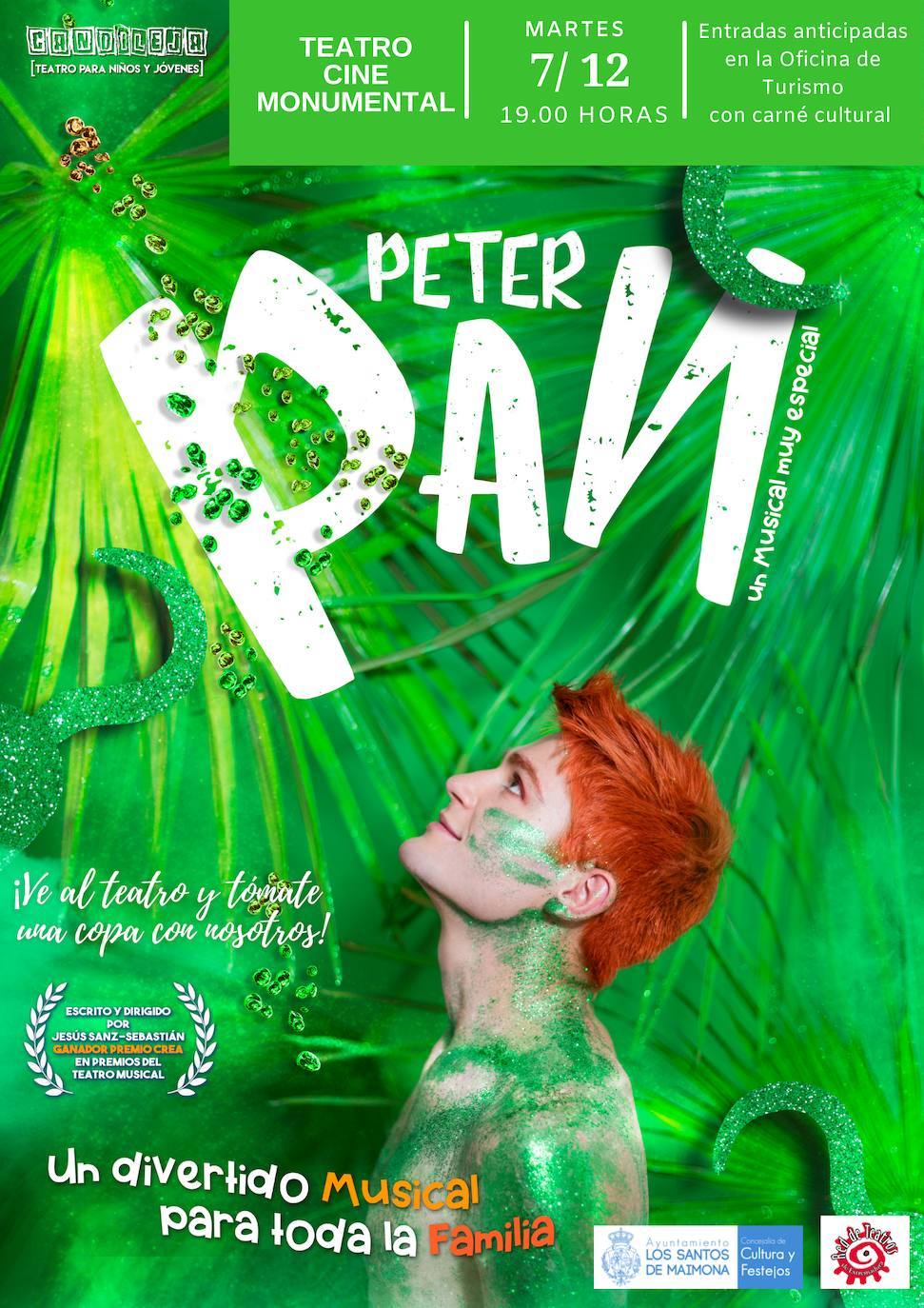 Hoy llega al Monumetal 'Peter Pan', un musical muy especial para toda la familia