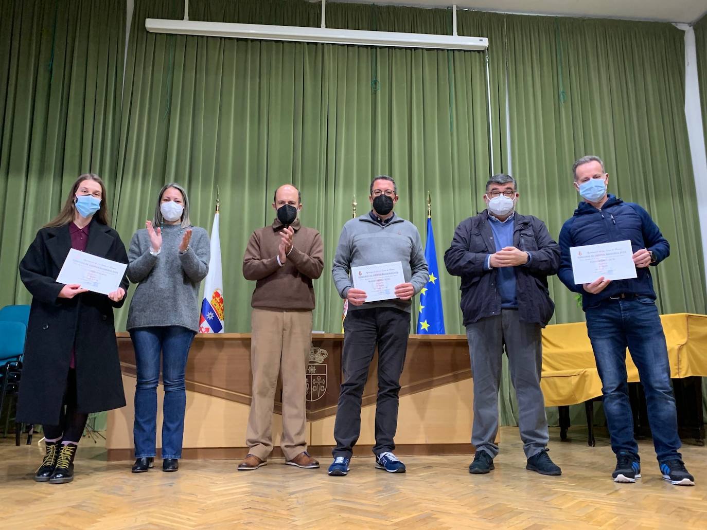 A la entrega de premios de los concursos navideños solo han acudido los ganadores