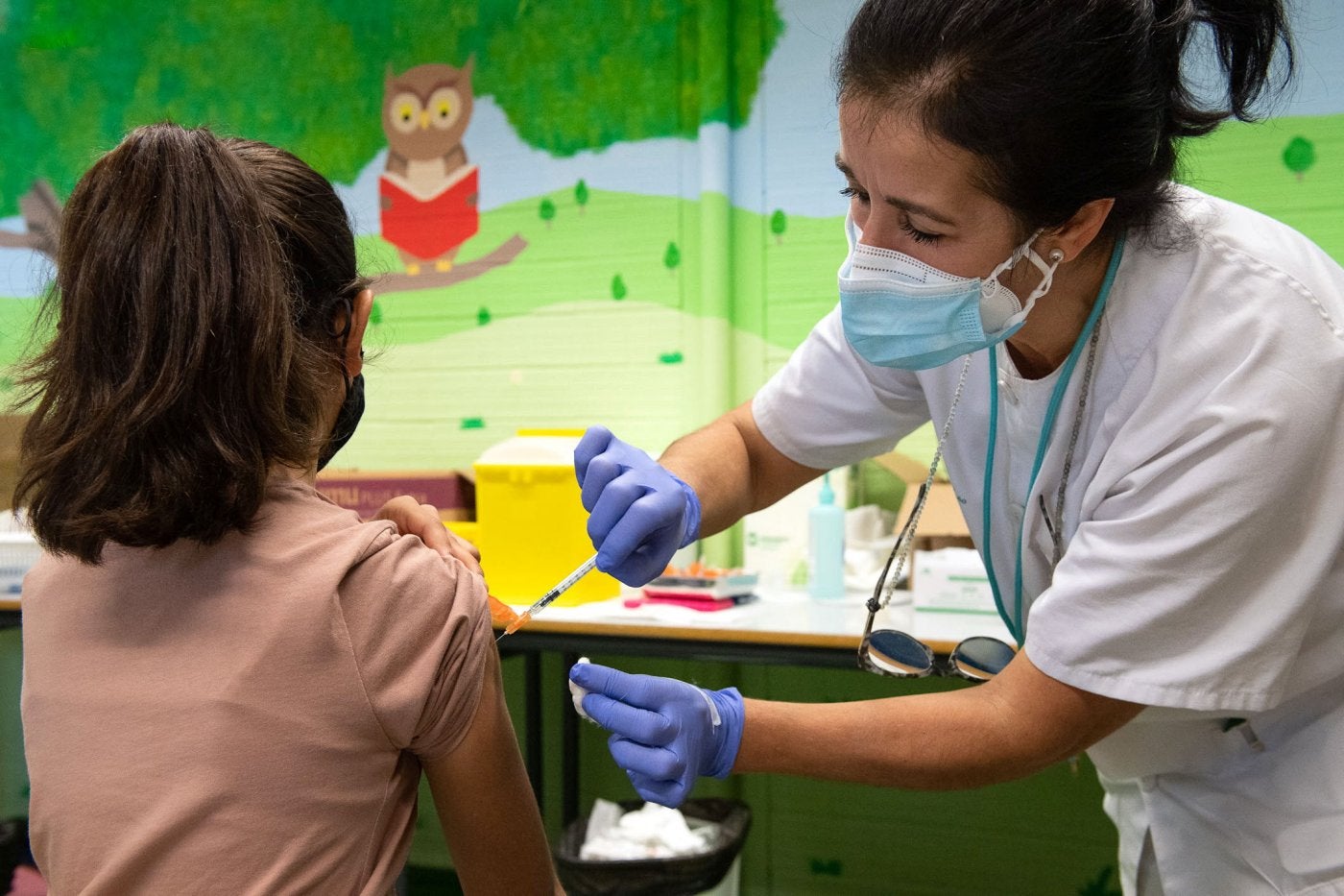 La incidencia acumulada de casos COVID en Los Santos es menor que la media extremeña