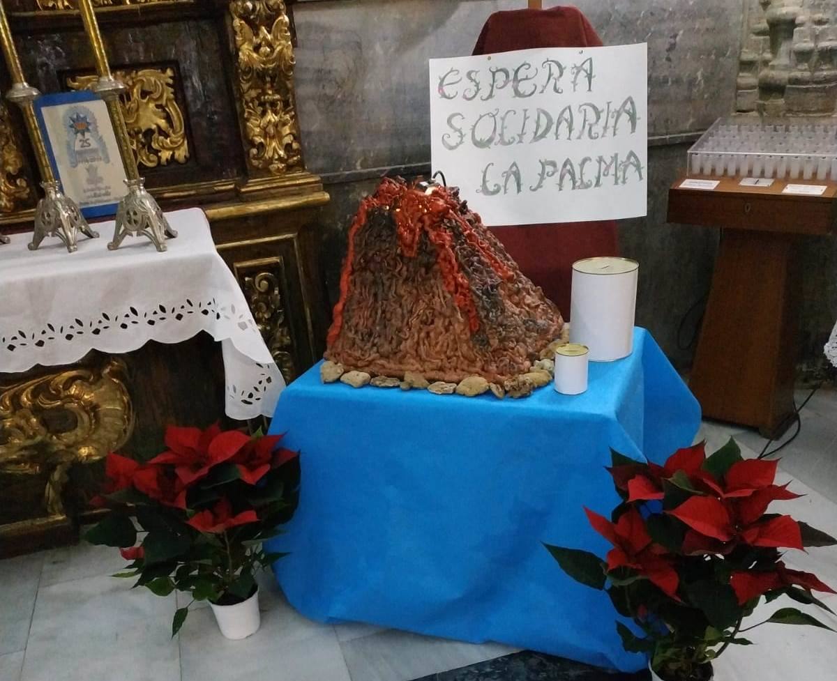 La Parroquia de Los Santos ha enviado a Cáritas de la Palma 1.830 euros para familias afectadas por el volcán
