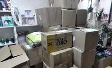 En las tiendas 'El Rincón de Maria' de Los Santos, se ha empezado a recoger material humanitario para Ucrania