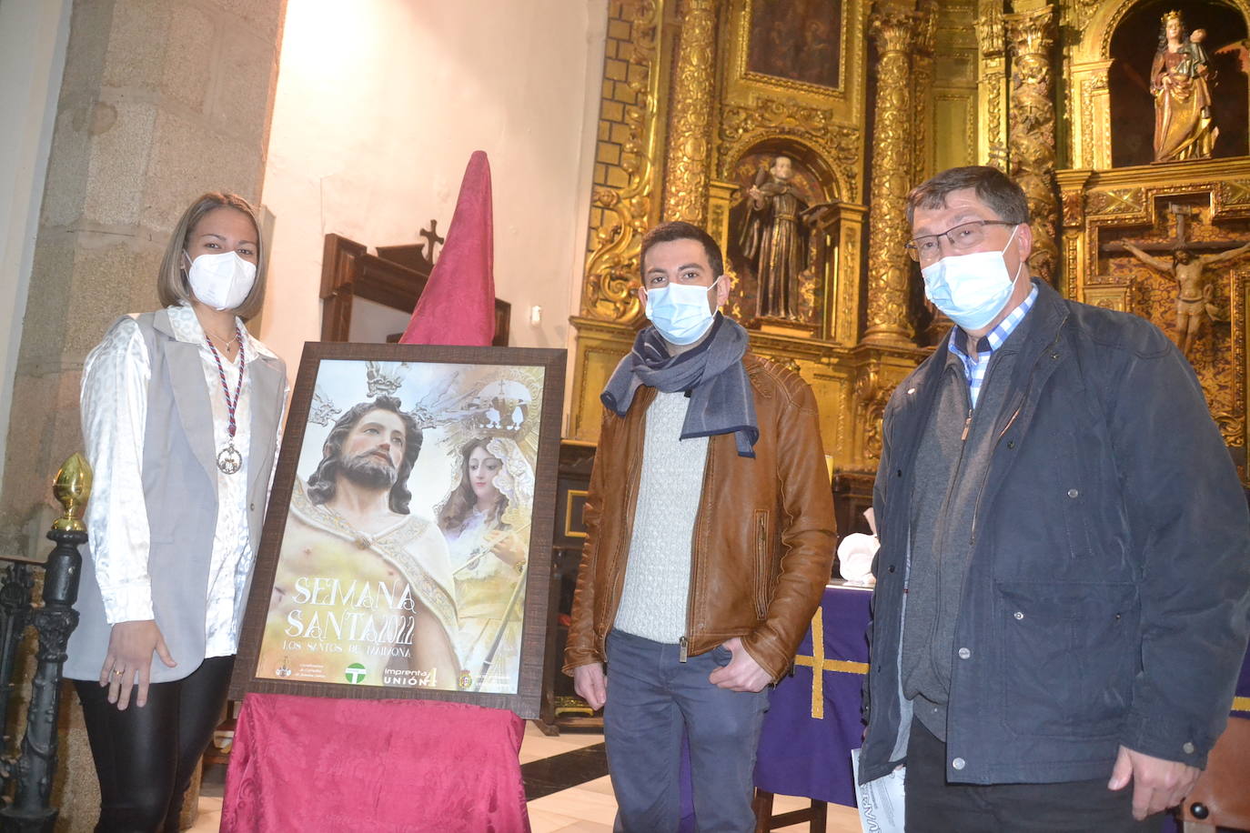 Presentado el cartel de la Semana Santa que será pregonada por María José Pachón, el sábado 2 de abril