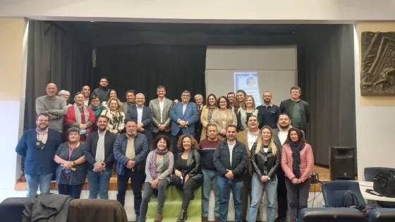 El ayuntamiento de Los Santos de Maimona ostenta la secretaría de la asociación de municipios del Camino de Santiago de la Frontera