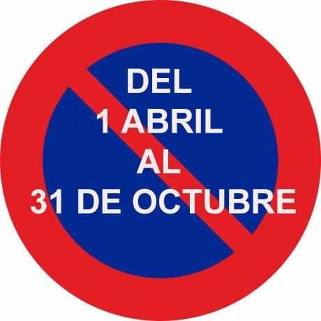 Desde el 1 de abril se cambia la situación del aparcamiento en algunas calles de Los Santos