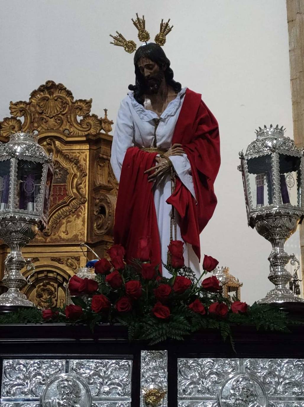 Hoy el Cautivo saldrá a las calles santeñas, excepcionalmente acompañado por la Esperanza