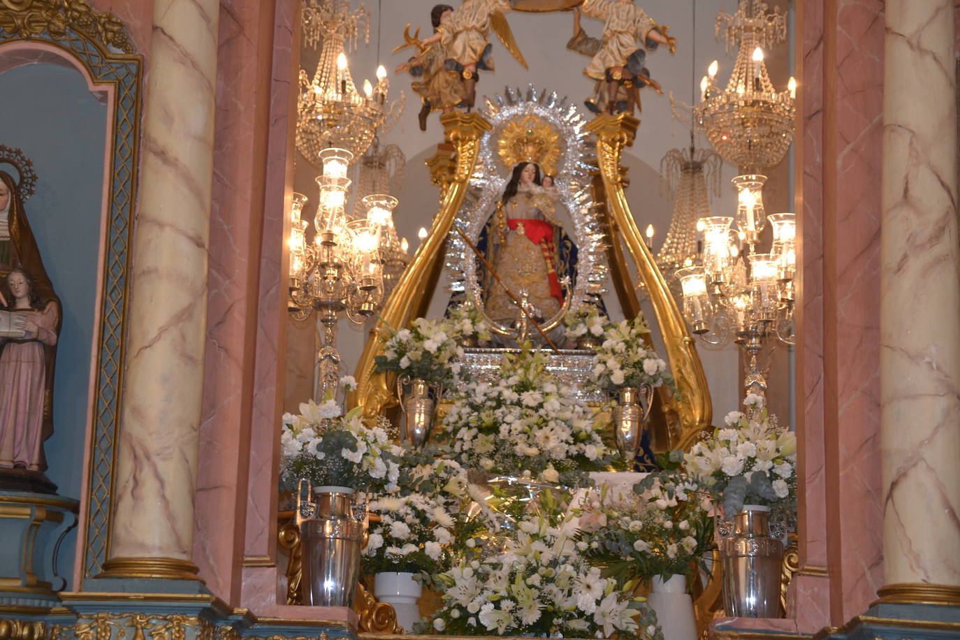 Causan graves desperfectos a la imagen de la Virgen de la Estrella en un intento de robo en la ermita