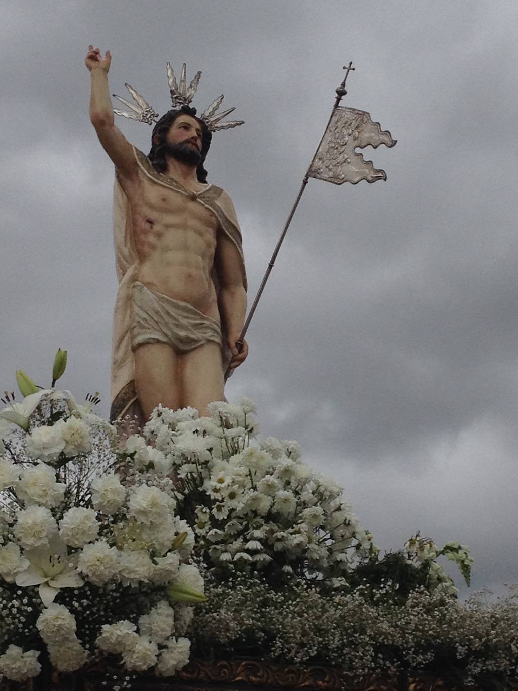Este sábado, la Vigilia Pascual y mañana domingo la procesión del Resucitado y la Virgen de la Candelaria