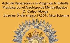 El Arzobispo Celso Morga presidirá este jueves una misa de reparación en el santuario de la Estrella