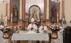 El Arzobispo Celso Morga ha presidido el acto de reparación en el Santuario de la Virgen de la Estrella