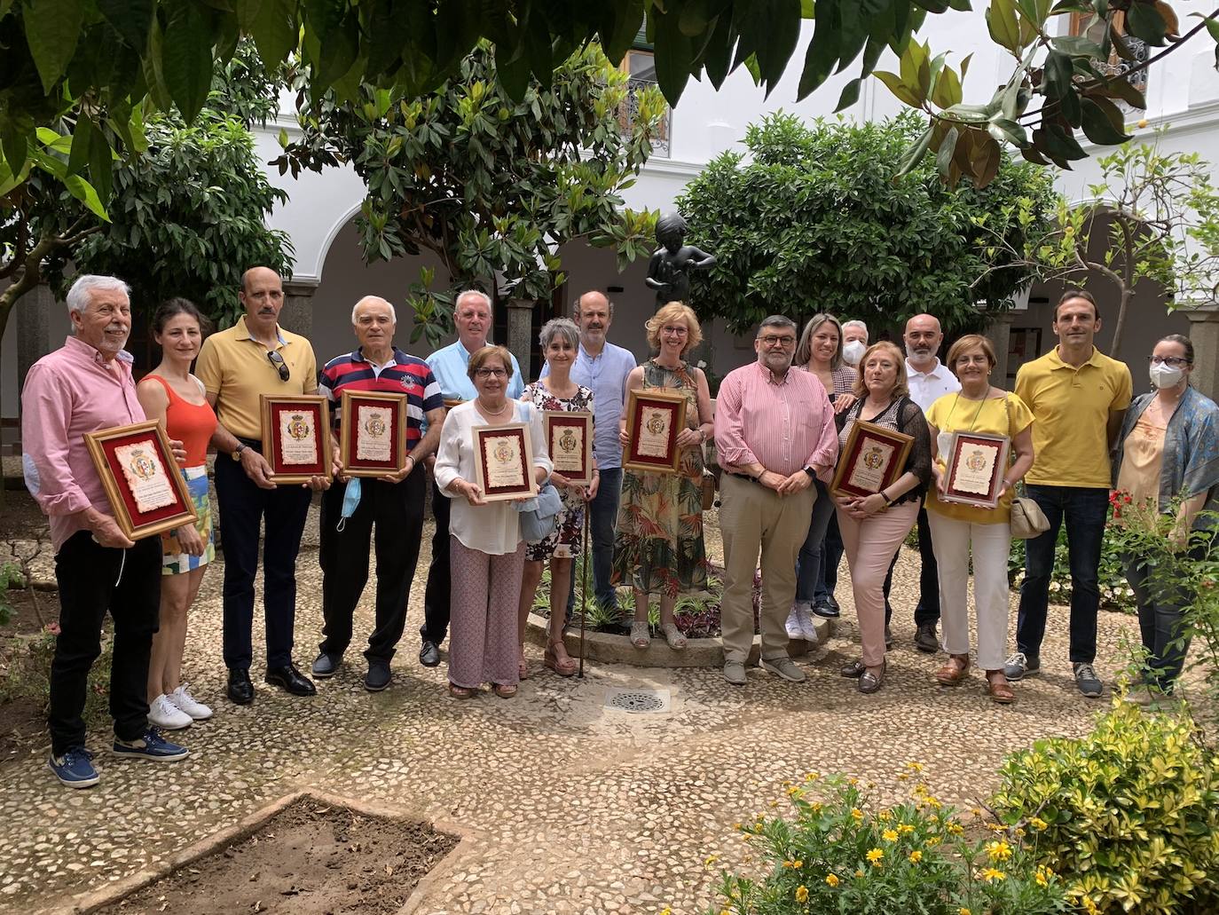 Homenaje a los trabajadores del Ayuntamiento que se han jubilado en estos últimos años