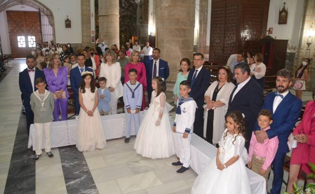 Este domingo se retoman en Los Santos las primeras comuniones con el tercero de los grupos