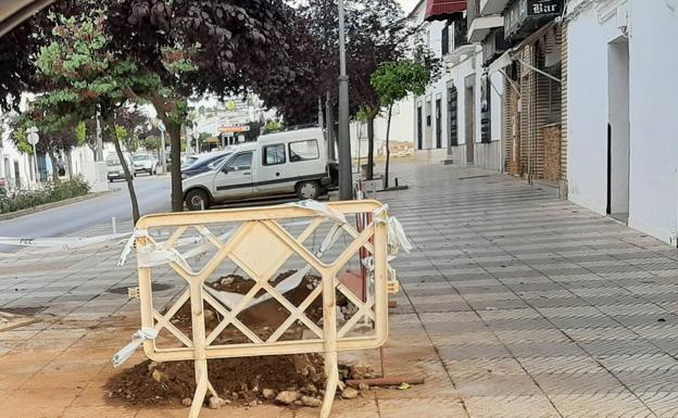 La avería en la conducción de agua del sábado se debió a la rotura de una toma para bomberos