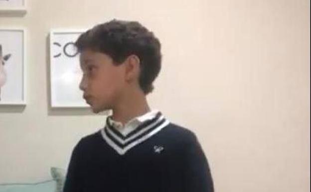 El alumno Diego Alonso Garrote, del Alcalde Juan Blanco, finalista nacional en el concurso de oratoria