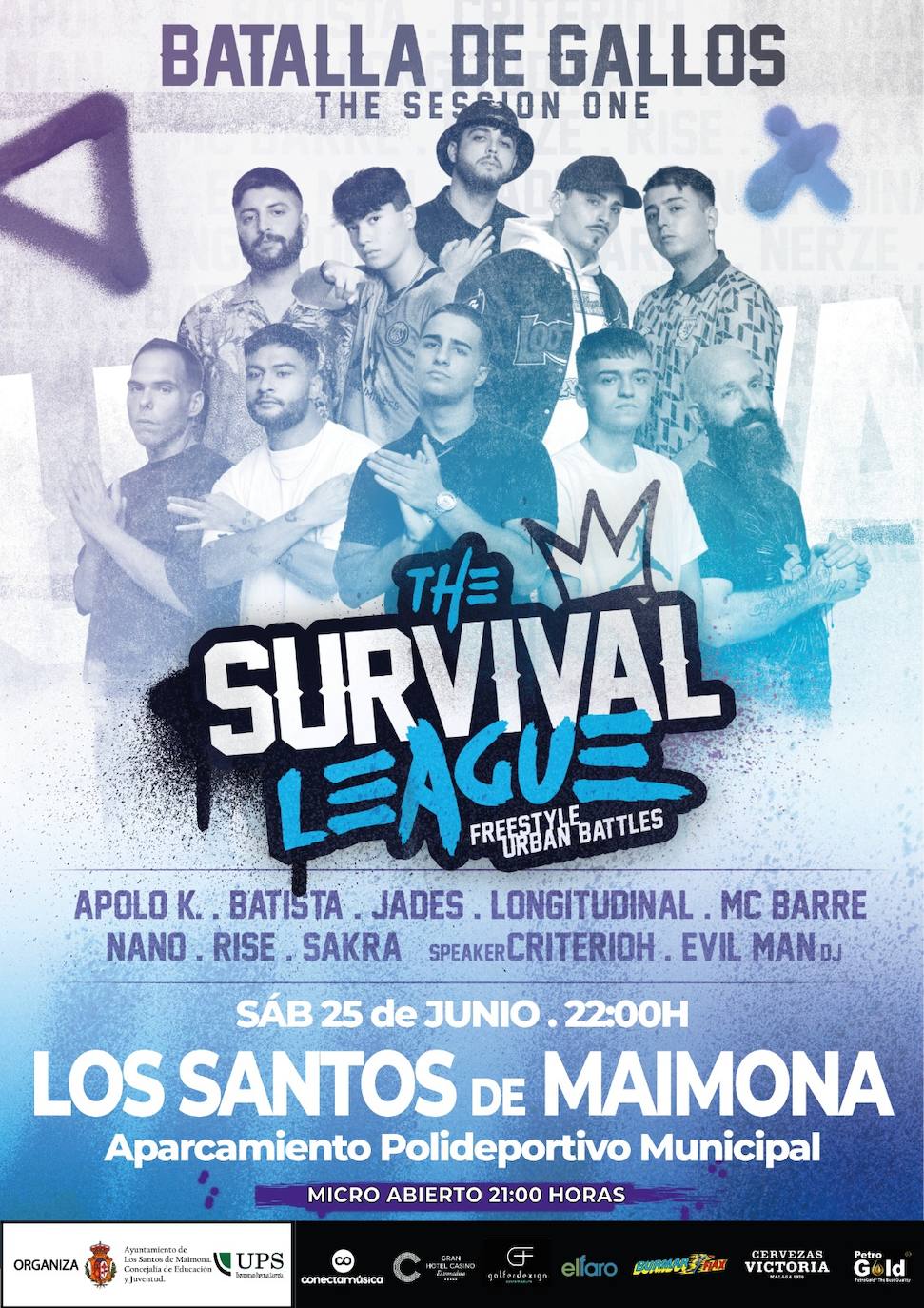 Los Santos acogerá el 25 de junio una batalla rap improvisado de 'The Survival League'