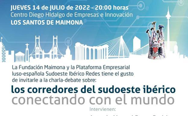 Este jueves en Fundación Maimona se celebra una charla-debate sobre 'Los Corredores del Sudoeste Ibérico'