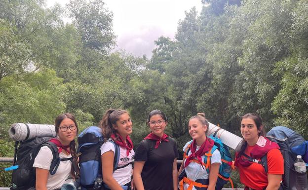 Alegría desbordante en el Camino de Santiago con los jóvenes de la Pastoral Juvenil de Los Santos
