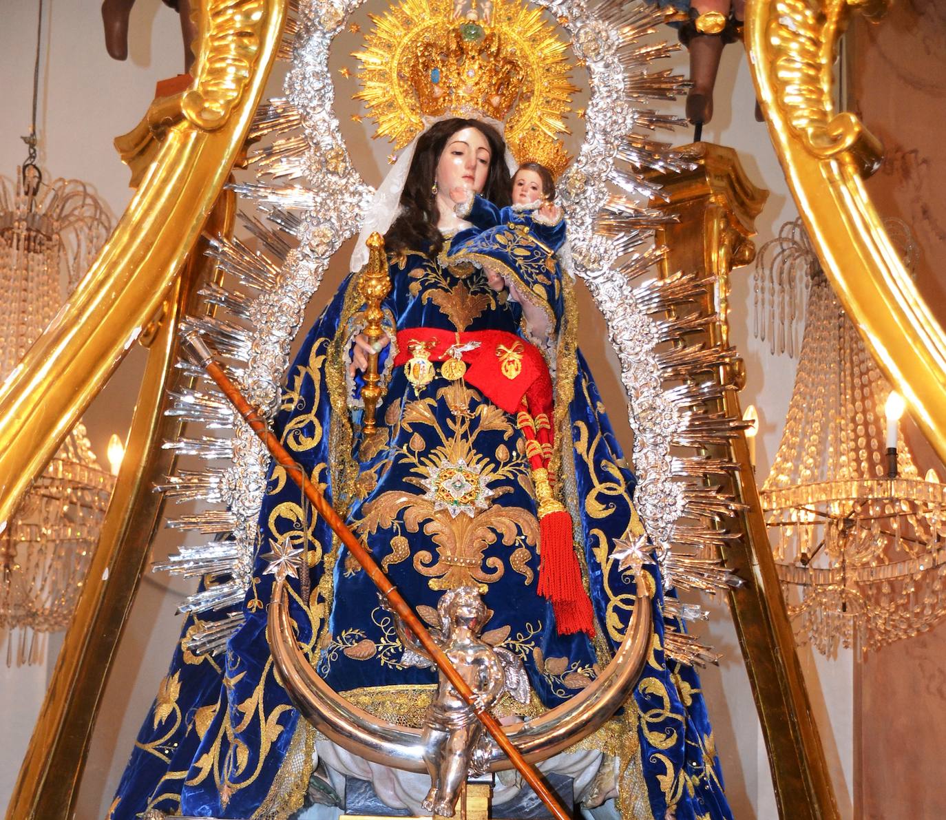 Imagen de la Virgen Coronada /LUCIO POVES