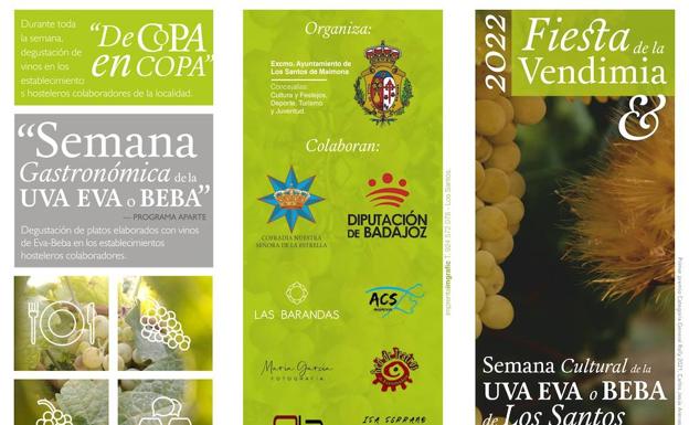 La semana cultural de la uva Eva-Beba de Los Santos, se celebra desde el 16 al 28 de agosto