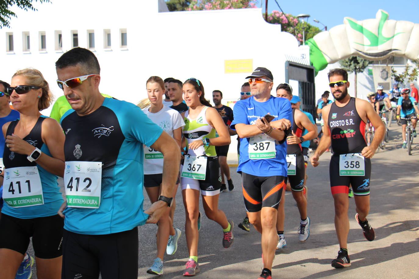 El Duatlón de la Vendimia vuelve a recorrerse el próximo sábado en su octava edición