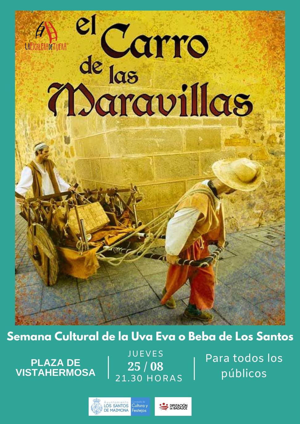 'El Carro de las Maravillas' llega a Vistahermosa cargado de diversión este jueves 25 de agosto