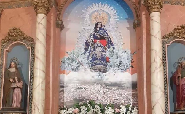 Este sábado el párroco, Leonardo Terrazas, presidirá el primer día de la Novena a la Virgen de la Estrella