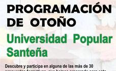 La Universidad Popular Santeña presenta su oferta formativa