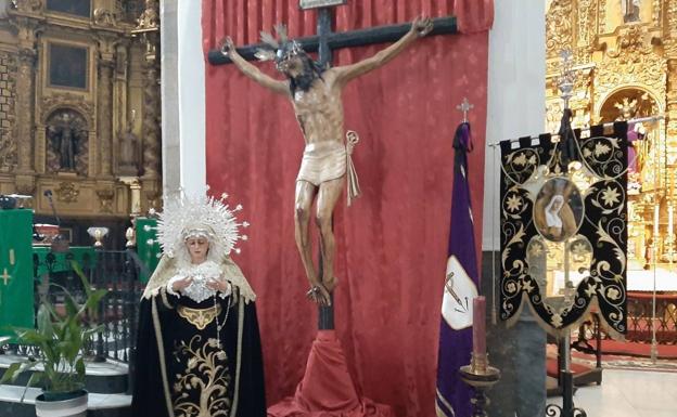 Este miércoles comienza el triduo al Cristo de las Misericordias y a la Virgen de los Dolores