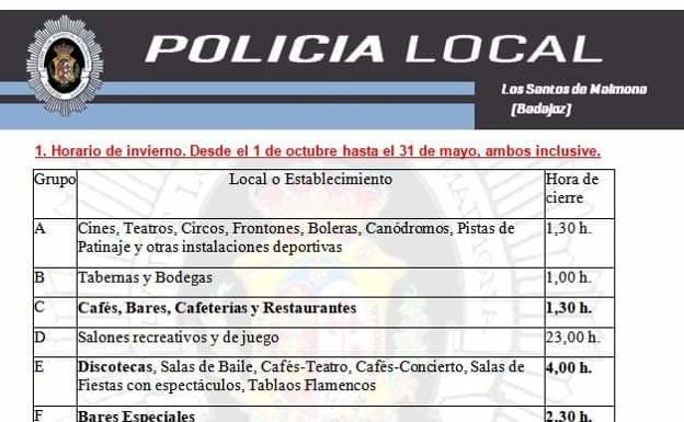 Este sábado cambian los aparcamientos semestrales y los horarios en lugares de ocio
