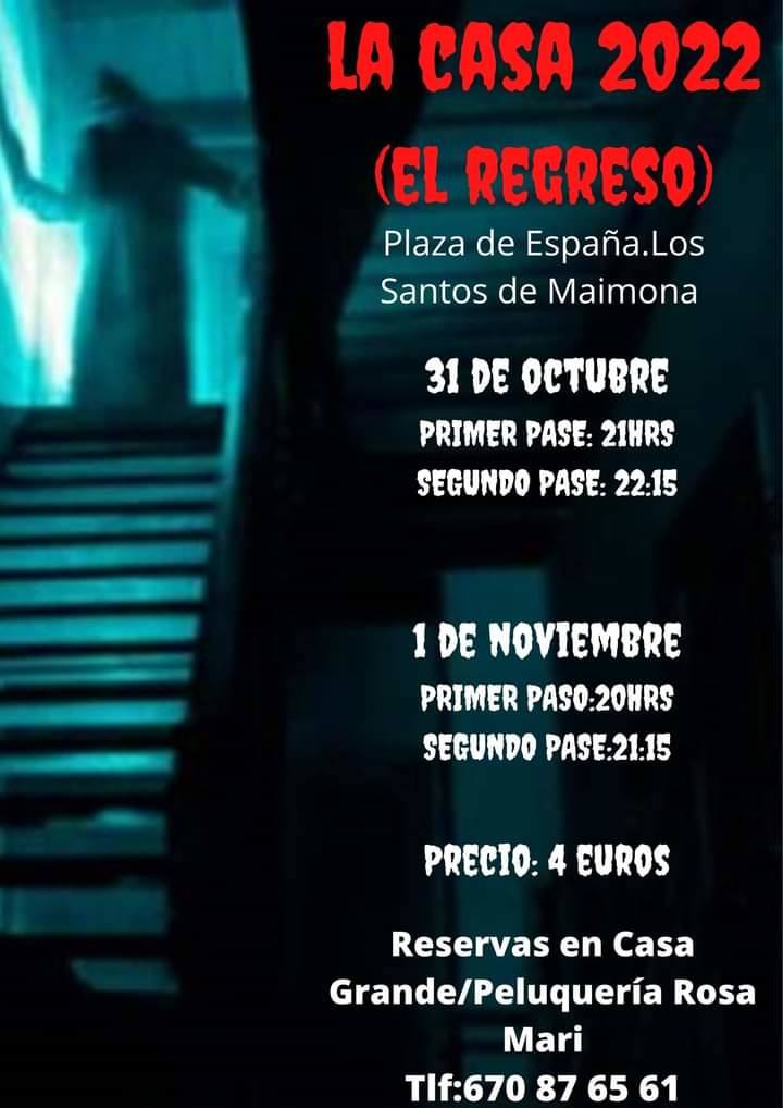 La Casa 2022 es un espectáculo de terror que se podrá disfrutar los días 31 de octubre y 1 de noviembre