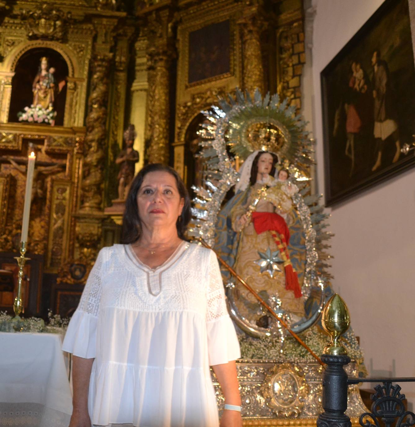 «Miñarro ha hecho una cara preciosa y ha sacado la esencia de la mirada y la dulzura de nuestra Madre»