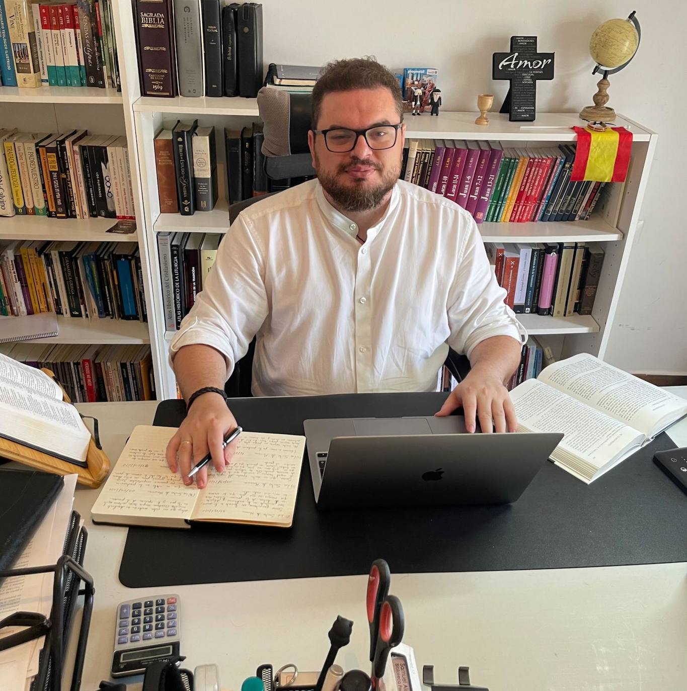 El pastor de la Iglesia Evangelica de Los Santos, Samuel Alonso, será reconocido en un Sínodo nacional