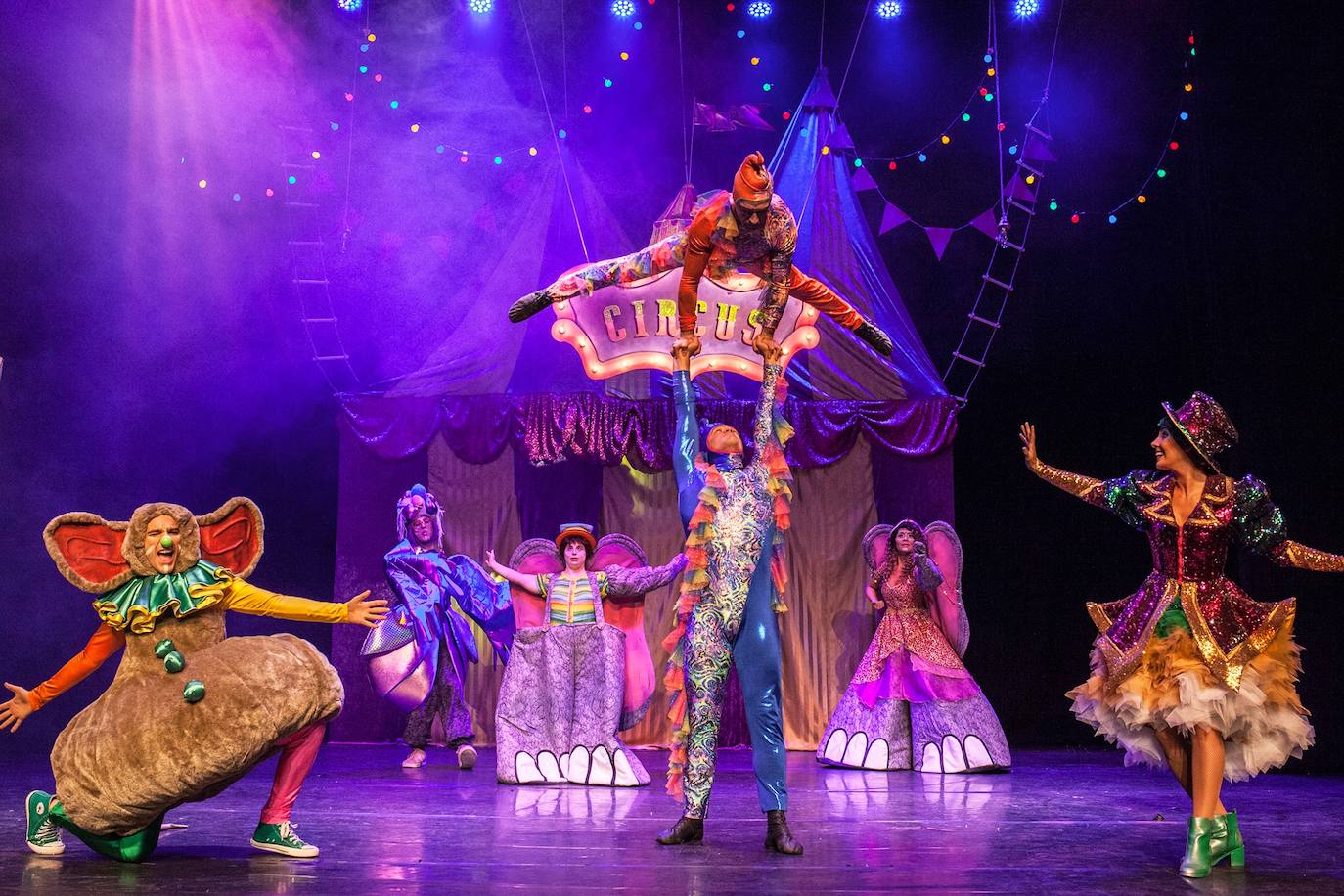 Este sábado llega al Monumetal 'Dumbo', un musical muy especial para toda la familia