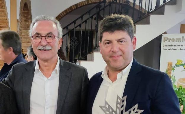 Espiga de Bronce de Caja Rural para un jamón de embutidos Morato de Los Santos de Maimona