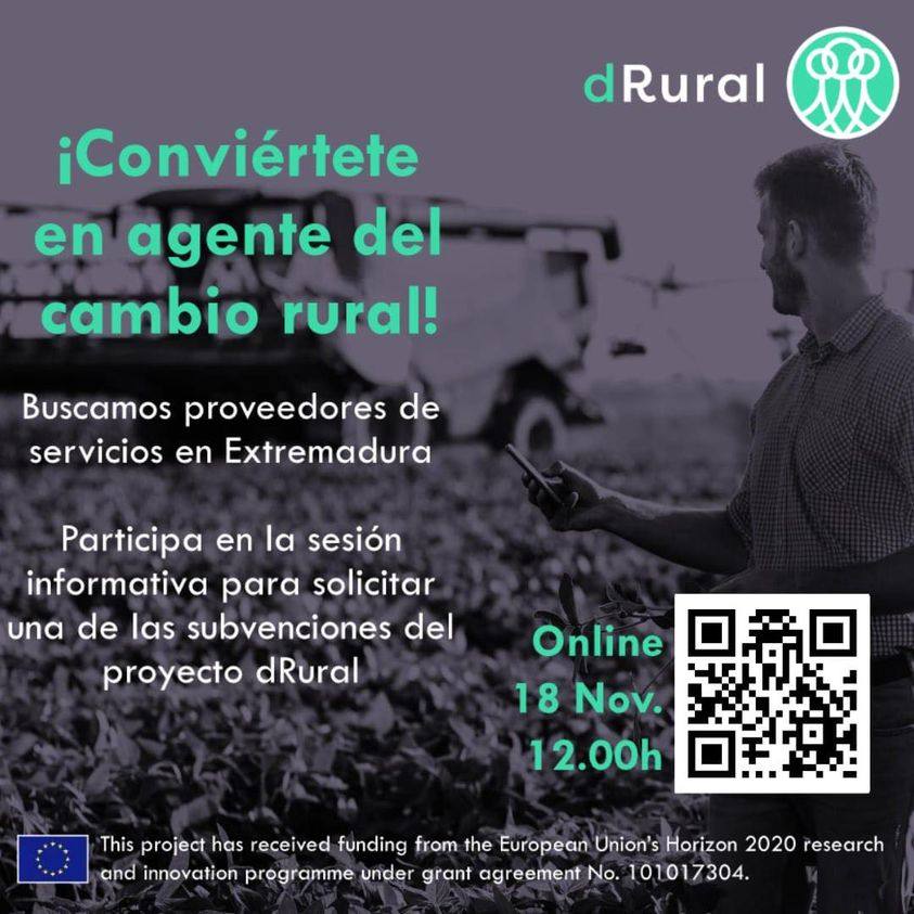 El proyecto 'dRural' seleccionará empresas para formar parte de la plataforma extremeña dehesarural.es