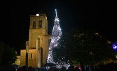 Este sábado 3 de diciembre, durante una fiesta multitudinaria, se ha encendido el árbol de Navidad