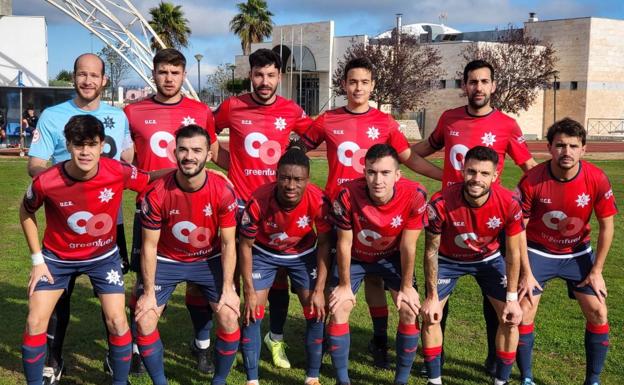 La Estrella logra el empate a uno ante el segundo clasificado, el Olivenza, en un partido muy serio