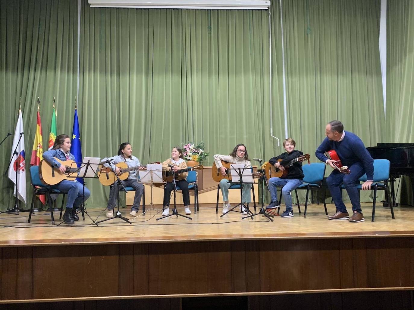 Ya se ha celebrado la primera sesión del Concierto de Navidad de la Escuela de Música