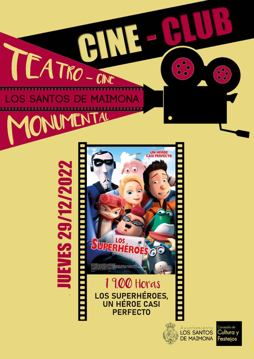Vuelve el Cineclub tras la entrega de premios de los concursos navideños