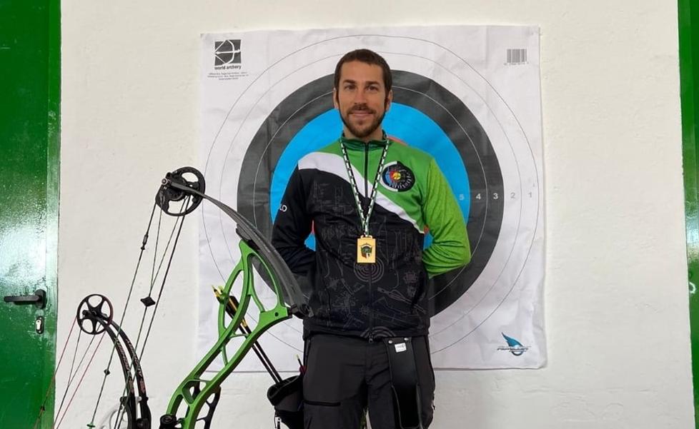 Julio Gordillo campeón de Extremadura de tiro con arco