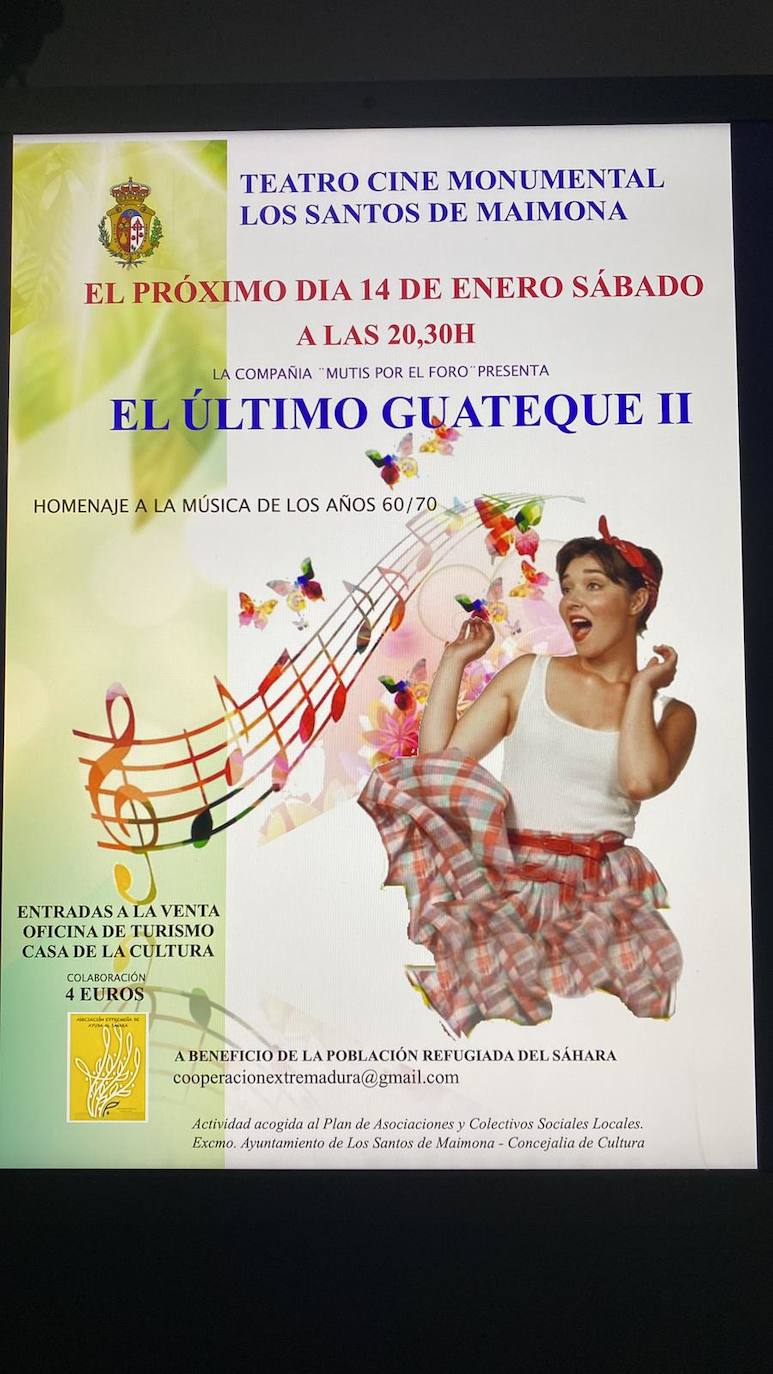 'Mutis por el Foro' representará en el Teatro Cine Monumental su obra 'El Último Guateque II'