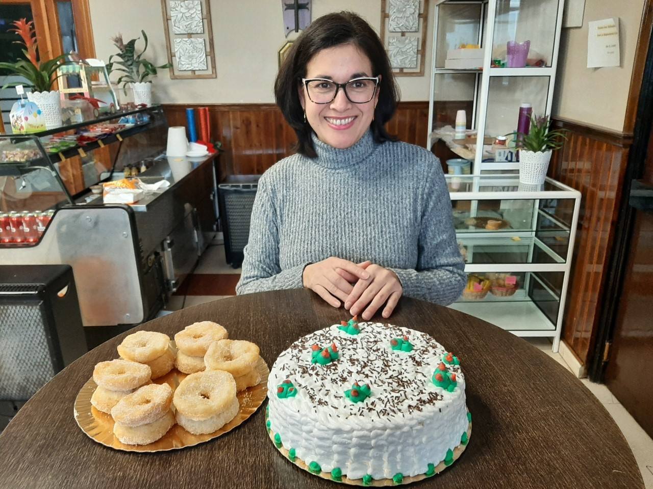Patricia Torales, del Paraguay a Los Santos son sus exquisitas tartas y su arte en la cocina