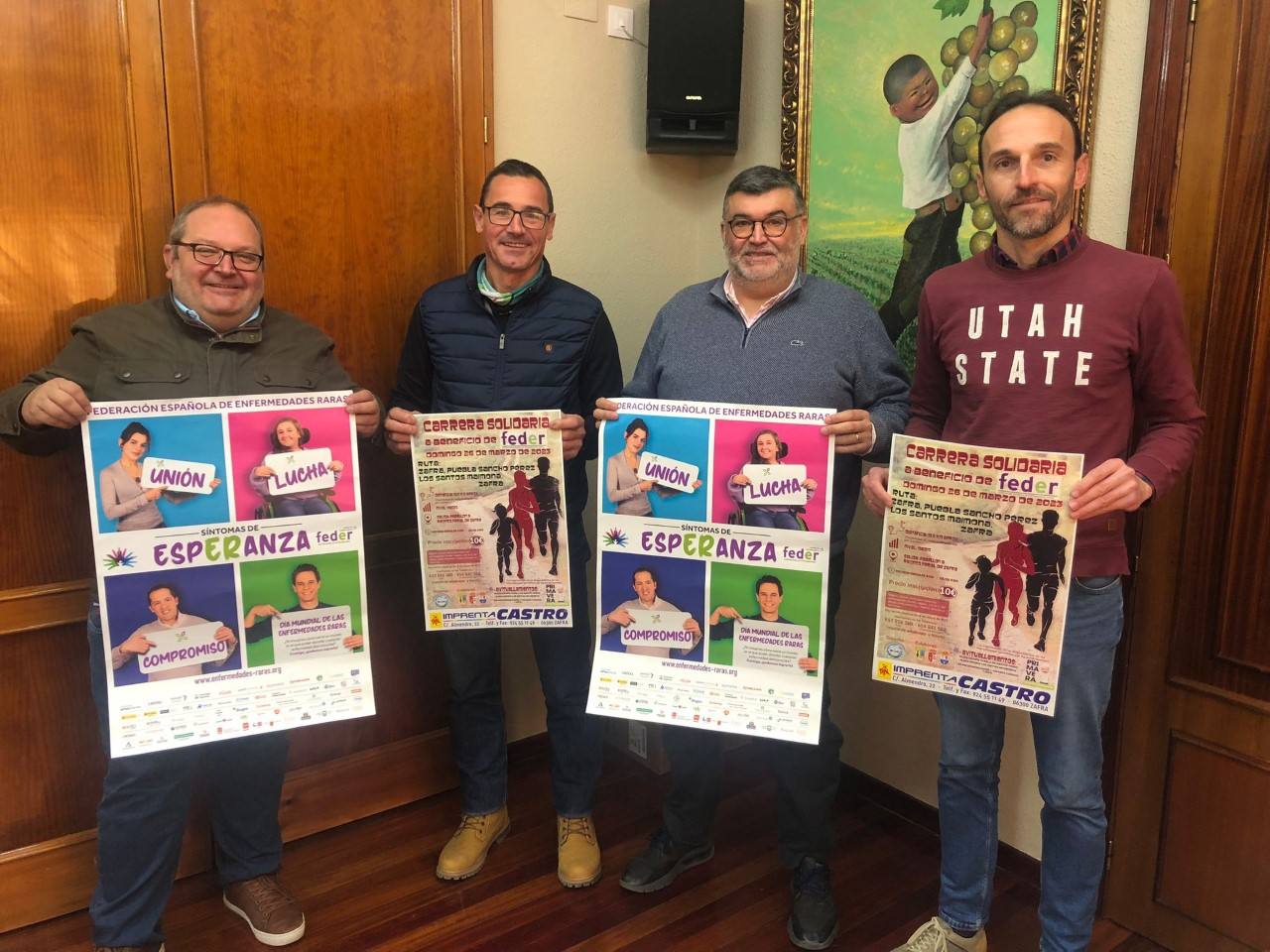 El ayuntamiento de los Santos colaborará en la carrera solidaria a favor de la Federación de Enfermedades Raras