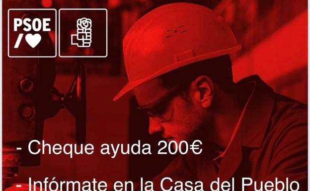 En la Casa del Pueblo se tramitan las ayudas directas de 200 euros para personas de bajos ingresos