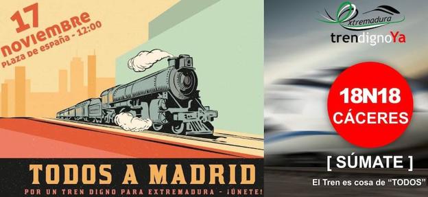 Malpartida de Cáceres se suma a la petición de un Tren Digno para Extremadura