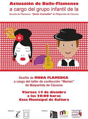 Los alumnos de la Escuela de Flamenco 'Jesús Custodio' actuarán el próximo viernes en la Casa de Cultura