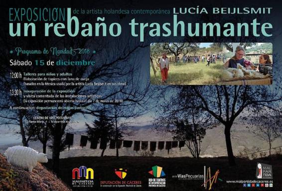 Mañana sábado se inaugurará la exposición 'Un rebaño trashumante', de Lucía Beijlsmit